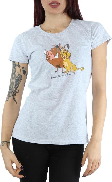 Produktbild Disney Classic Simba Timon And Pumbaa TShirt (XXL)