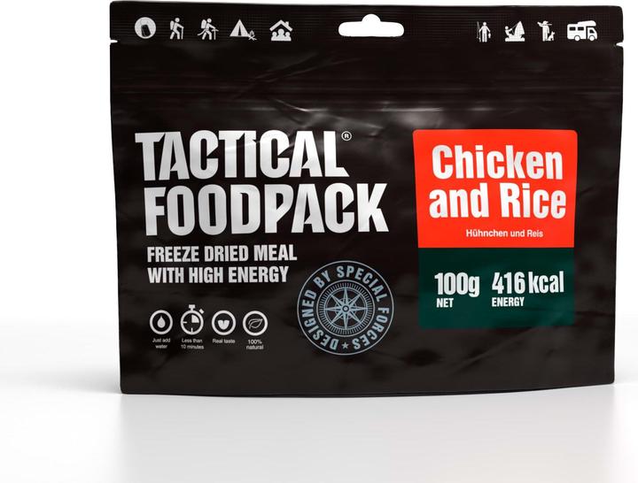 Image du produit Tactical Foodpack Poulet et riz (100 g)