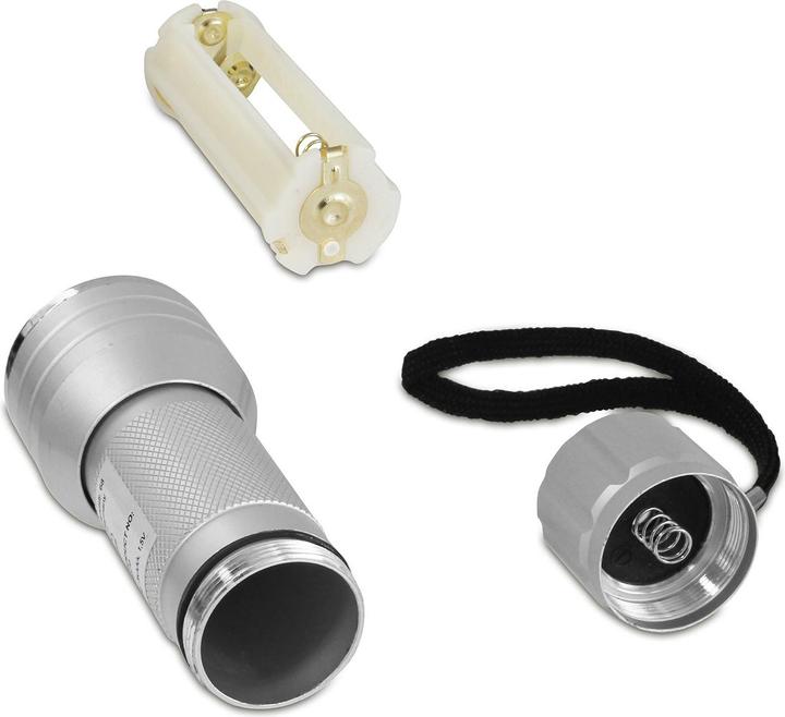 Produktbild Eaxus LED-Taschenlampe mit Alu-Gehäuse und 21 LEDs