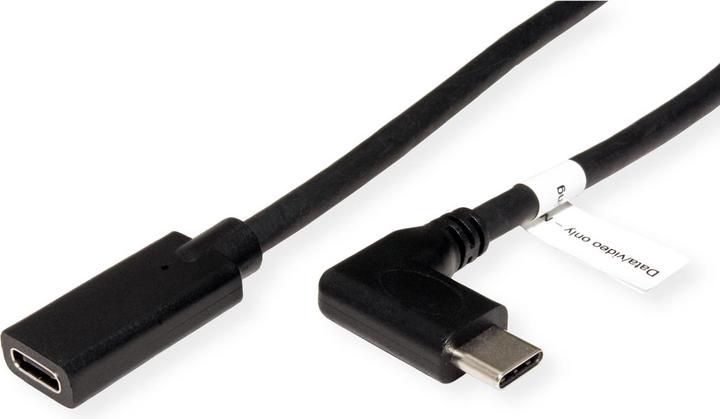 Actual product image Roline Video extension cable (DP Alt Mode) USB Type C-C, ST/BU (2 m, USB 3.2 Gen 1)