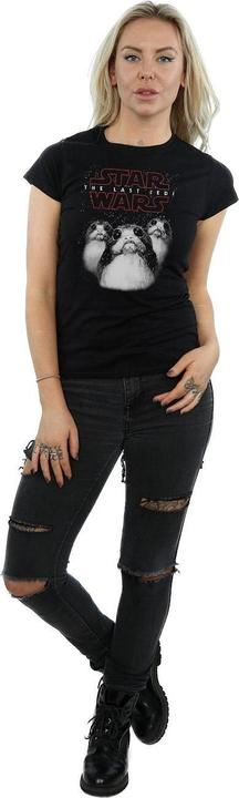 Immagine prodotto Star Wars The Last Jedi Porgs Maglietta Donna (XL)