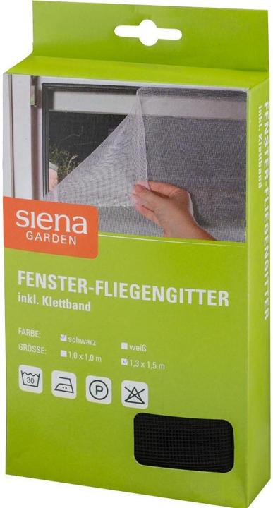 Immagine prodotto Siena Garden Zanzariera per finestra (130 x 150 cm)