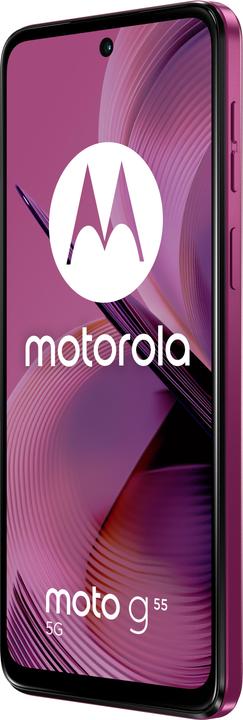 Actual product image Motorola Moto G55 (256 GB, Twilight Purple, 6.49", SIM + eSIM, 50 Mpx, 5G)