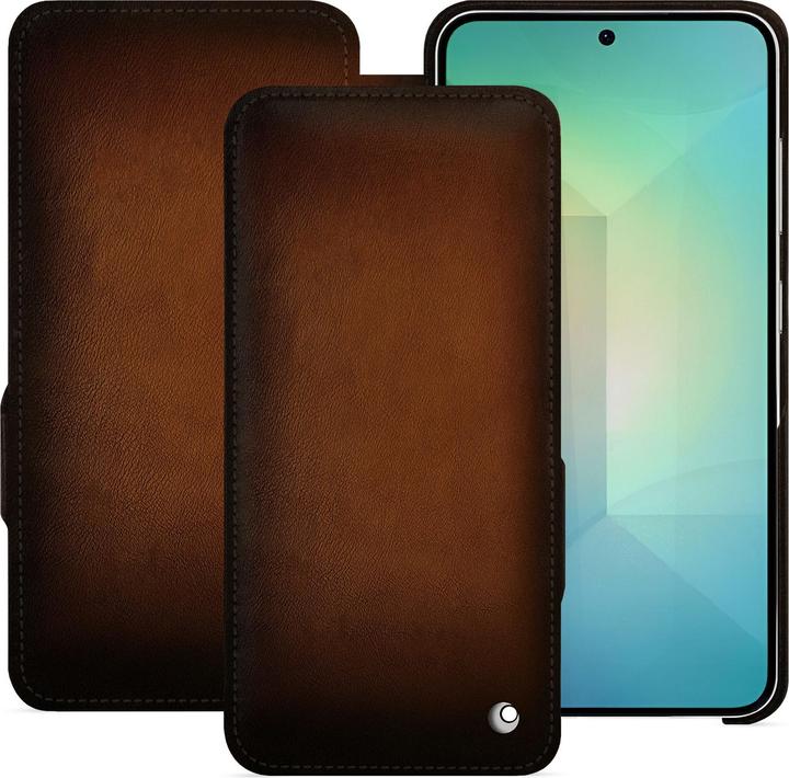 Actual product image Noreve Horizontal leather flap shell (Samsung Galaxy S25 Edge)