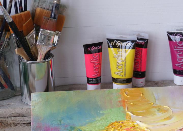 Produktbild Kreul Acrylfarben 75ml (Azurblau, 75 ml)