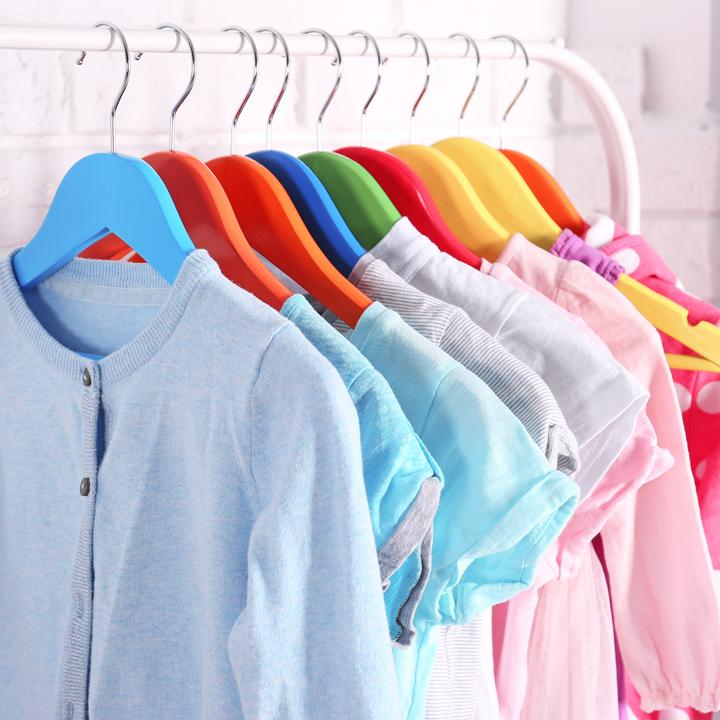 Actual product image Relaxdays Kids's Clothes Hangers Set of 20 (20 x)