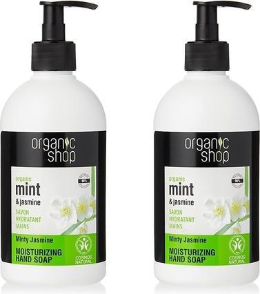 Immagine prodotto Organic Shop Gelsomino alla menta biologico (Sapone liquido, 500 ml)