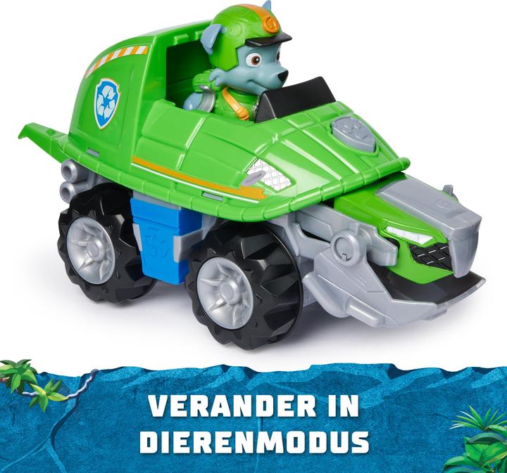 Immagine prodotto Spin Master Paw Patrol Jungle Pups Veicolo Deluxe Rocky