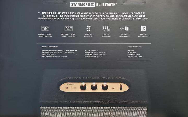 Produktbild Marshall Stanmore II (Netzbetrieb)