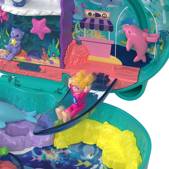 Produktbild Polly Pocket Big Pocket World - Fischotter-Aquarium