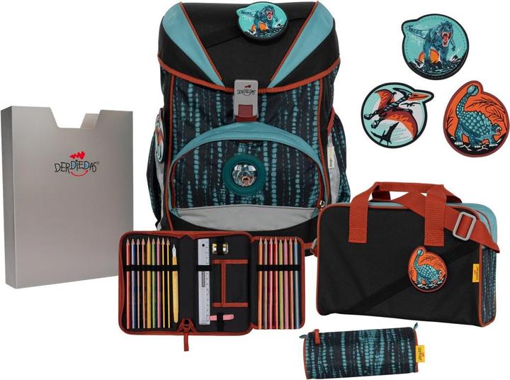 Produktbild Derdiedas ErgoFlex Schulrucksack Set Big Rex (22 l)