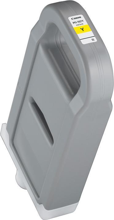 Canon 3x PFI-707Y Encre jaune Capacité standard 700ml 3 paquets iPF830/840/850 (Y)