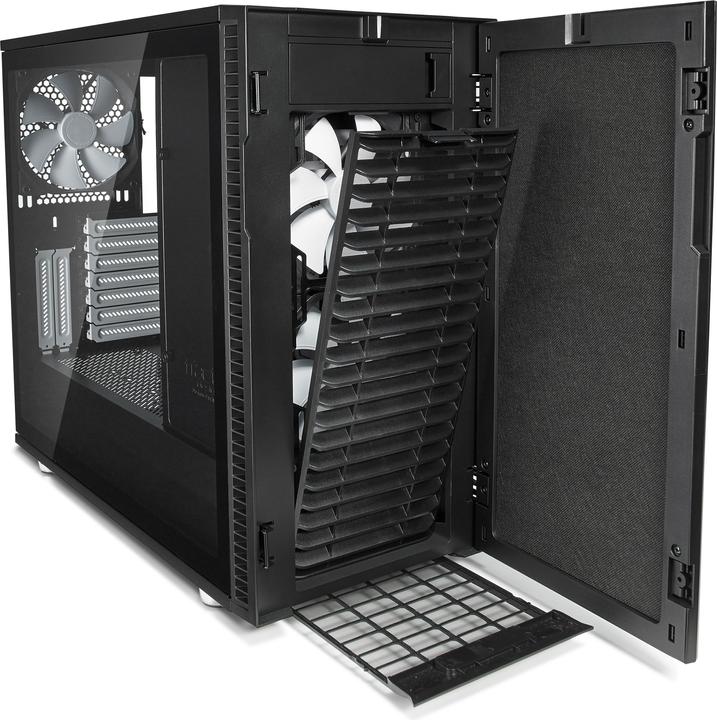 Image du produit Fractal Define R6 Black Tempered Glass (ATX)