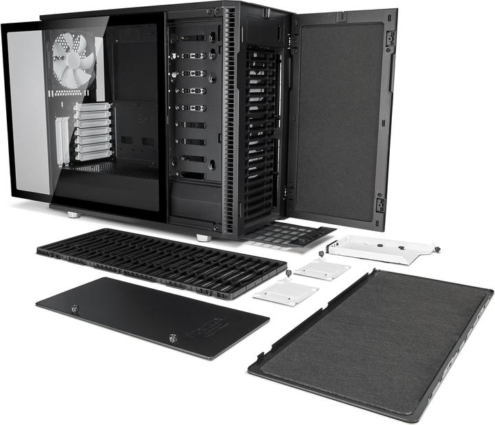 Image du produit Fractal Define R6 Black Tempered Glass (ATX)