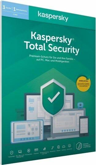 Kaspersky Total Security 2020 (3 Utente)