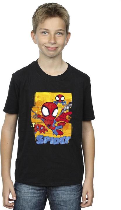 Actual product image Boys Spidey And His Amazing Friends Flying T-Shirt (152, 158)