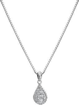 Image du produit Hot Diamonds Élégant collier en argent micacé et diamant DP913 (Chain. Pendant)