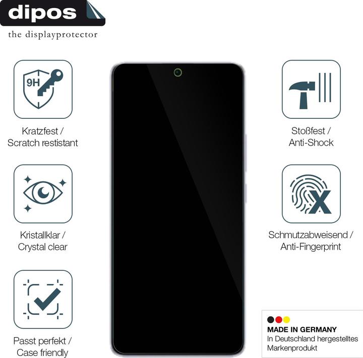 Immagine prodotto Dipos Anti-Shock Pellicola Protettiva (1 Pezzo/i, Xiaomi Redmi Note 13 Pro 5G)