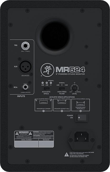 Actual product image Mackie Mr524 (Active, 1 pc., 1x 50 W)