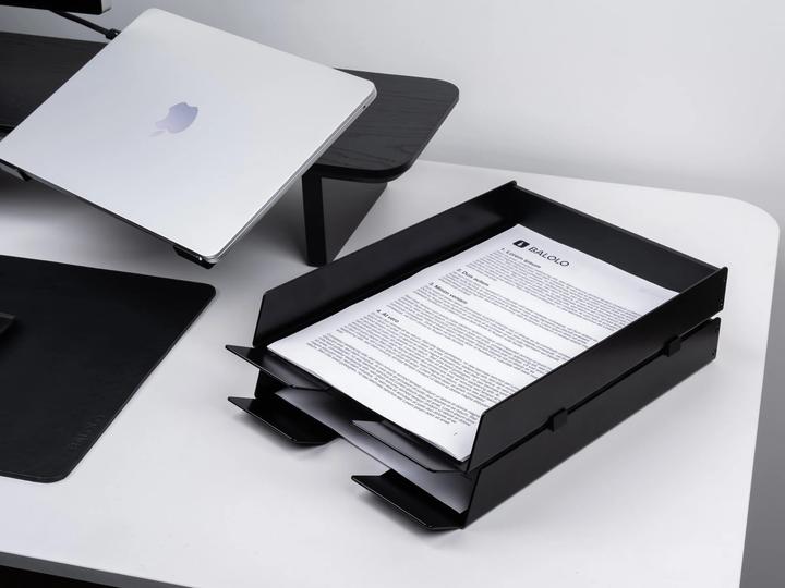 Produktbild Balolo Papierablage All Black