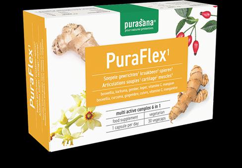 Produktbild Purasana PuraFLEX 6 in 1 Vitamin Komplex Vegetarisch (30 Stück, Kapseln, 13.50 g)
