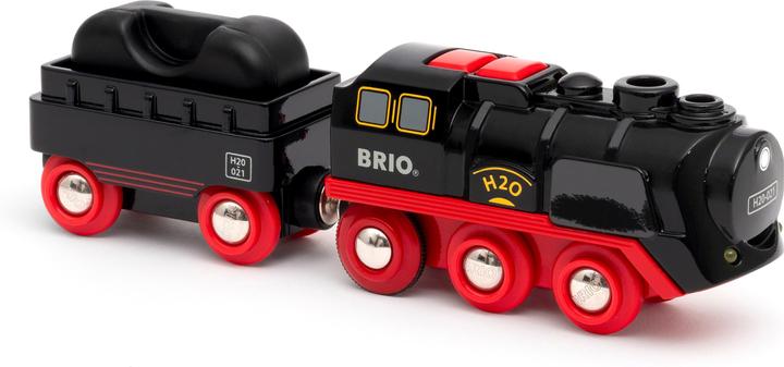 Brio Locomotiva a vapore a batteria con serbatoio d'acqua