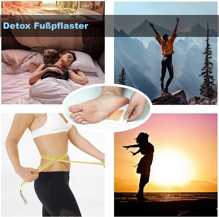 Produktbild Calitron DETOX Fusspflaster 10er Pack (Fusscrème & Fussgel)