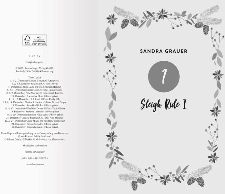 Productafbeelding Ravensburger Winterwensen. Een adventskalender. 24 dagen lang Lovestories plus een nieuwjaarsspecial.