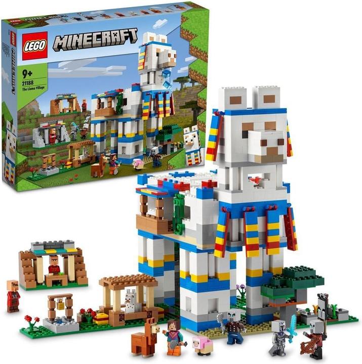 Actual product image LEGO Minecraft End-Of-Live Set Das Lamadorf - 21188 NEU! Teile 1252x (21188)