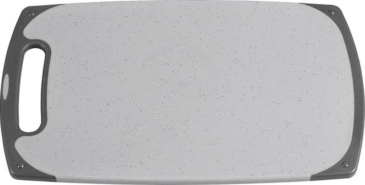 Actual product image My Basics Cutting board anti-slip plastic 20x33x1cm gray/granite