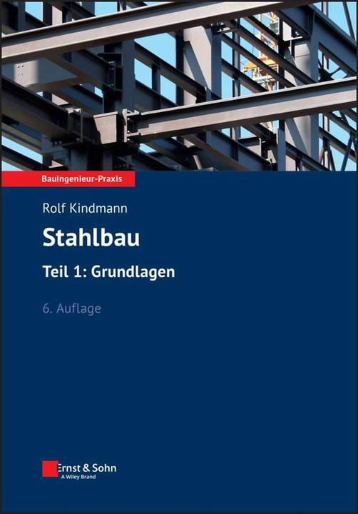 Produktbild Stahlbau (Deutsch, Rolf Kindmann, 2024)