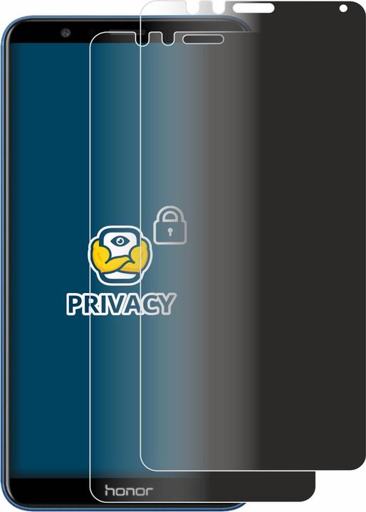 Actual product image BROTECT Anti-spy privacy film Blue light protection film (2 Piece, Honor 7X)