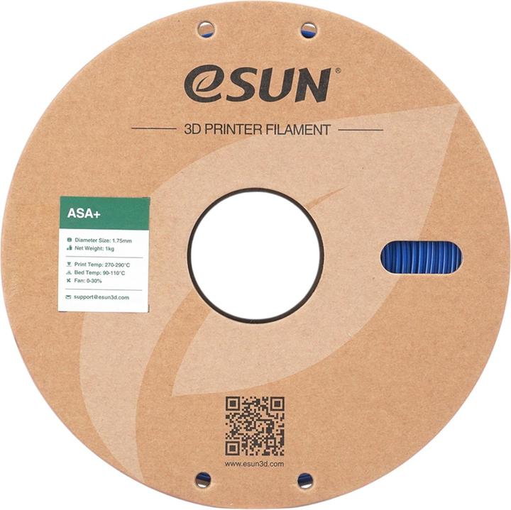 Immagine prodotto eSUN ASA+ 1,75mm BLUE 1kg (ASA, 1.75 mm, 1000 g, Blu)