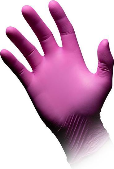 Actual product image Style Tuttifrutti nitrile gloves colour mix Small (S)