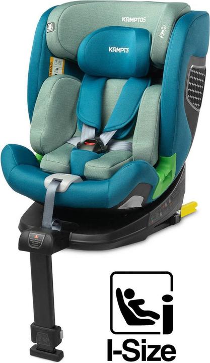 Actual product image Caretero 360 Turnable AutoS chair I-Size Camptos (40-150) Blue (Reboarder, ECE R129/i-Size Standard)
