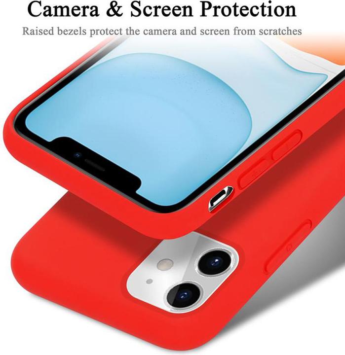 Actual product image Cadorabo TPU Liquid Silicone Case Cover (Apple iPhone 11)