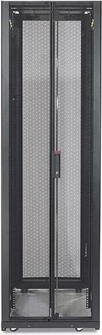 APC NetShelter SX - Schrank - Schwarz - 48U - 48.3 cm (19") (48 HE, 19 Zoll Rack)