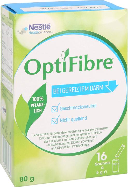 Produktbild Optifibre Pulver 16 Beutel (16 Stück, Pulver, Granulat, 80 g)