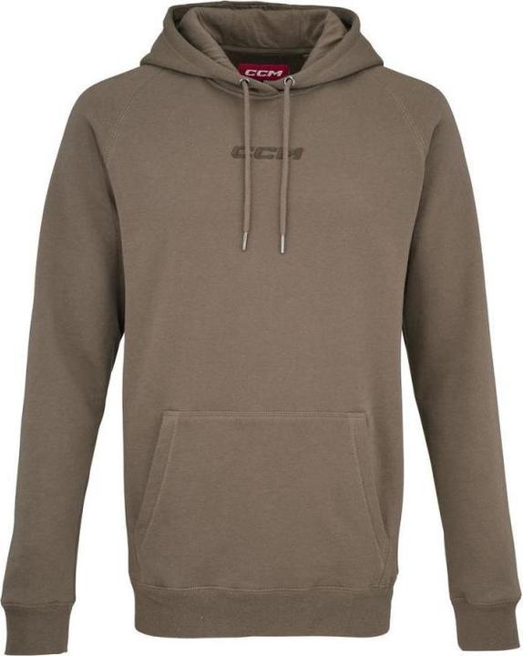 CCM Core Pullover Hoodie (S, temno rjava (major brown)) (S)