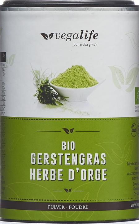Actual product image vegalife Barley grass powder (1 Piece, Powder, 125 g)