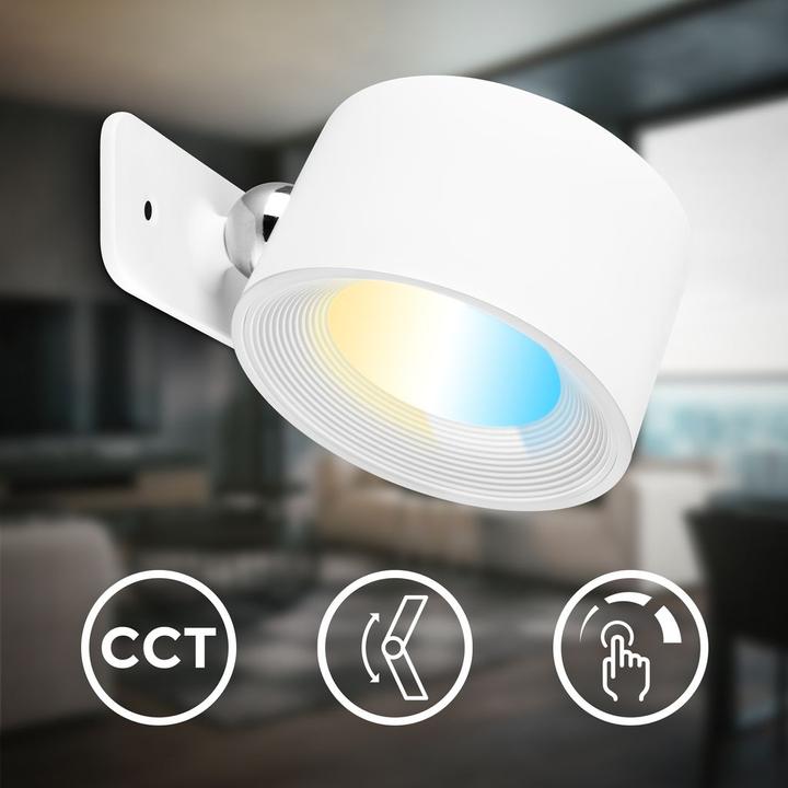 Produktbild B.K.Licht Magnetische Akku LED Wandleuchte (150 lm)