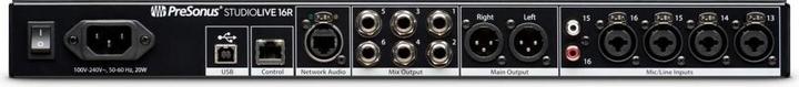 Produktbild PreSonus Mischpult StudioLive 16R – 16-Kanal, digital (Studio- und Livemixer)