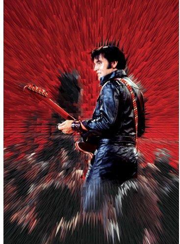 Actual product image Elvis Shine Postcard