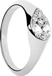 Actual product image Pd Paola PDPAOLA - Graceful Silver Ring with Zirconia Vanilla AN02-A51 - Circuit: 50 mm (50)