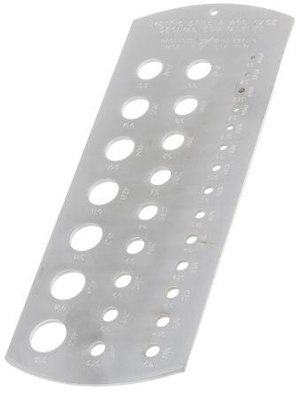 Rs Pro Bohrlehre Stahl 1.5-12.5mm (1.25 cm)