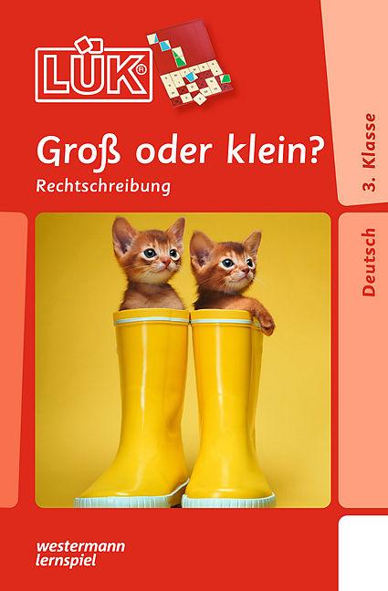 Produktbild LÜK. Gross- oder klein?: Gross-und Kleinschreibung (Deutsch, 2013)