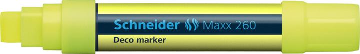 Actual product image Schneider Maxx 260 chalk pen (e) (Yellow, 15 mm, 1 x)