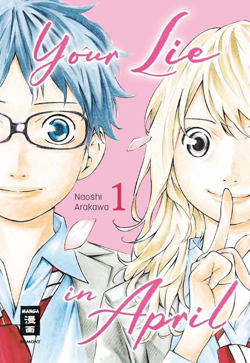 Actual product image Your Lie in April 01 (German, Naoshi Arakawa, 2024)