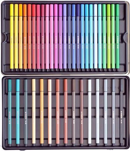 Immagine prodotto STABILO Penna 68 (Multicolore, 40 x)