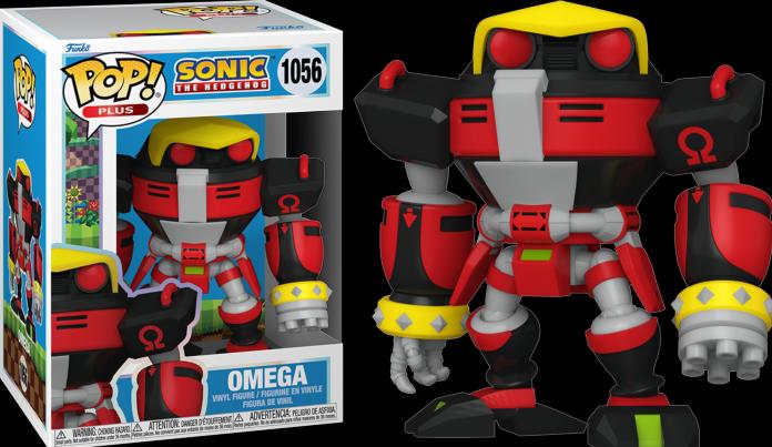 Actual product image Funko Sonic the Hedgehog POP! games vinyl figure E-123 Omega 9 cm